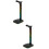 2Pcs LED Headphone Stand with USB Hub Black Multipurpose Desk Holder 6