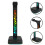 2Pcs LED Headphone Stand with USB Hub Black Multipurpose Desk Holder 10