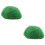 2Pcs Light Green Artificial Moss Pebble Fish Tank Ornament 8