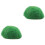2Pcs Light Green Artificial Moss Pebble Fish Tank Ornament 5