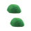 2Pcs Light Green Artificial Moss Pebble Fish Tank Ornament 9