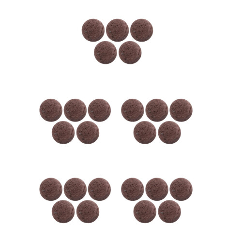 25 Pcs Natural Volcanic Sauna Stones 4cm Replaceable Heater Rock Set 2