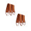 4Pcs Durable Plush Back Lotion & Tanning Applicator for Men Shower Use 10
