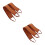 4Pcs Durable Plush Back Lotion & Tanning Applicator for Men Shower Use 6