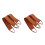 4Pcs Durable Plush Back Lotion & Tanning Applicator for Men Shower Use 4