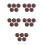 25 Pcs Natural Volcanic Sauna Stones 4cm Replaceable Heater Rock Set 5