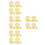 16Sets Oversized Gold Plated Earring Backs Hole Protector Comfort Fit 6
