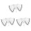 3Pcs Women’s White Detachable False Collar Blouse Shirt Attachments 4