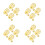 16Sets Oversized Gold Plated Earring Backs Hole Protector Comfort Fit 5