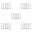 40Pcs Silver Aluminum Cake Decorating Tips Set Stable Cone Holder 9