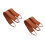 4Pcs Durable Plush Back Lotion & Tanning Applicator for Men Shower Use 9