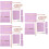 3Sets Handmade DIY PU Bag Material Violet Durable Supplies 7
