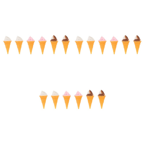 18Pièces Glace Tiny Décorative Résistante En Résine Pour Déco Enfant 2