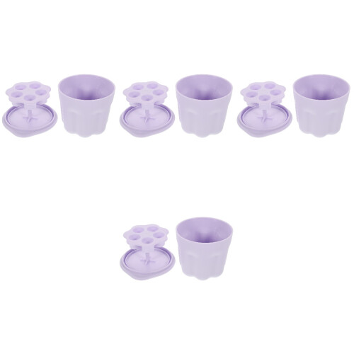 4 Sets Makeup Brush Cleaning Bowl Pp Washer 2
