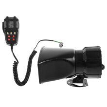 4Sets Wireless Pa System Car Alarm with Recording Plastic Black