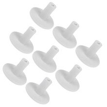 24Pcs Stable White Tpr Golf Tees Holder for Reusable Driving Range Use