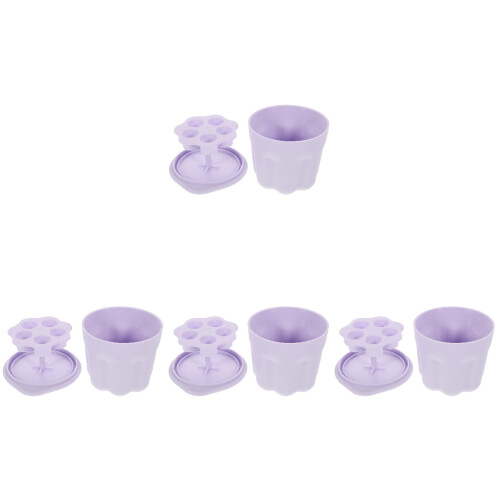 4 Sets Makeup Brush Cleaning Bowl Pp Washer 1