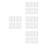 80Pcs White Small Block Erasers for School Drawing Sketching and Art 10