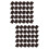 60Pcs Mini Chocolates Model Coffee Color DIY Craft Decoration Props 9
