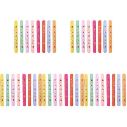 40Pcs Assorted Slap Bands Practical Party Wrist Bracelets 2