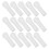 60Pcs Lightweight Plastic Clarinet Repair Tools White Xi Key Rods Kit 1