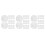 30 Pcs Double-Sided Thick Protective Film For Table Tennis Rackets 10