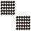 60Pcs Mini Chocolates Model Coffee Color DIY Craft Decoration Props 8