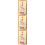 3Pcs Chinese Style Amulet Card for Blessing and Protection 9