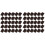 60Pcs Mini Chocolates Model Coffee Color DIY Craft Decoration Props 4