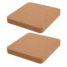 2pcs Leather Craft Punching Pad Cork Mute Board for Sewing