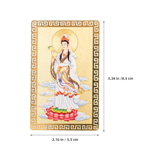 3Pcs Chinese Style Amulet Card for Blessing and Protection 1