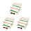 3Sets Wooden Beige Weaving Loom Beginner-Friendly DIY Handcraft Tool 10