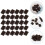 60Pcs Mini Chocolates Model Coffee Color DIY Craft Decoration Props 11