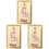 3Pcs Chinese Style Amulet Card for Blessing and Protection 3
