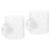 2Pcs Transparent Suction Cup Fish Feeding Rings for Aquarium Use 6