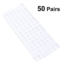 100Paren Hook En Loop Tape Met Zelfklevende Ronde Stickers