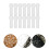 60Pcs Lightweight Plastic Clarinet Repair Tools White Xi Key Rods Kit 11
