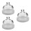 3Pcs Glass Ceramic Cake Stand with Dome Lid for Serving and Storage 7