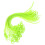 250Pcs Green Plastic Fire Extinguisher Tie Belt Flexible Hose Fixing 3