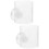 2Pcs Transparent Suction Cup Fish Feeding Rings for Aquarium Use 9