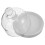 3Pcs Glass Ceramic Cake Stand with Dome Lid for Serving and Storage 2
