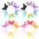 48Pcs Silicone Glass Tags Butterfly Drink Makers for Parties 1