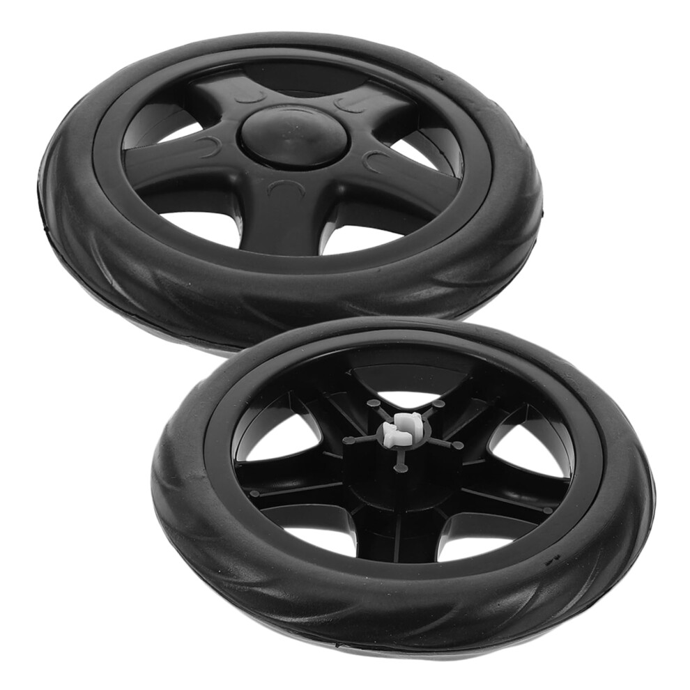 Shopping Cart Replacement Wheels, Smooth Rolling Swivel Casters For Folding Grocery Trolley 9070919941498