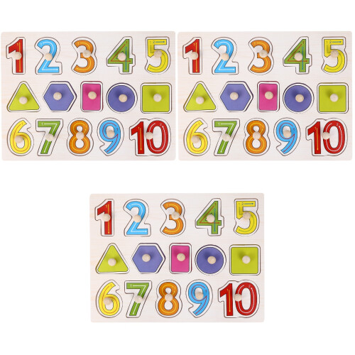 3Sets Kind Speelgoed Educatieve Spelletjes Kleurrijk 2