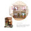 4Sets DIY Small Wooden Cabin Model Bird Use Assembly Kit 10