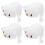 8Pcs White Silicone Table Corner Guards Proofing Safety Bumpers 1