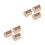 6Pcs Realistic Khaki Mini Toolbox for Mini House Scene Decoration 2