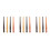 12Pcs Durable Wooden Calligraphy Penholders for Gift 2