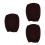 3Pcs Office Water Dispenser Cover Elastic Coffee Polyester Use 9