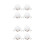 8Pcs White Silicone Table Corner Guards Proofing Safety Bumpers 6